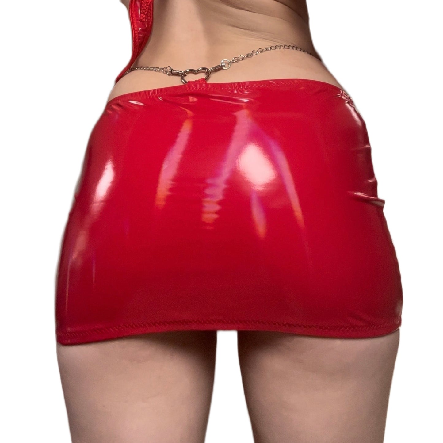 HELLS ANGEL SKIRT - RED