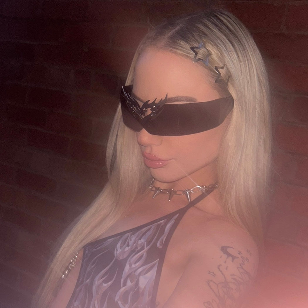 CHROME HEARTZ GLASSES