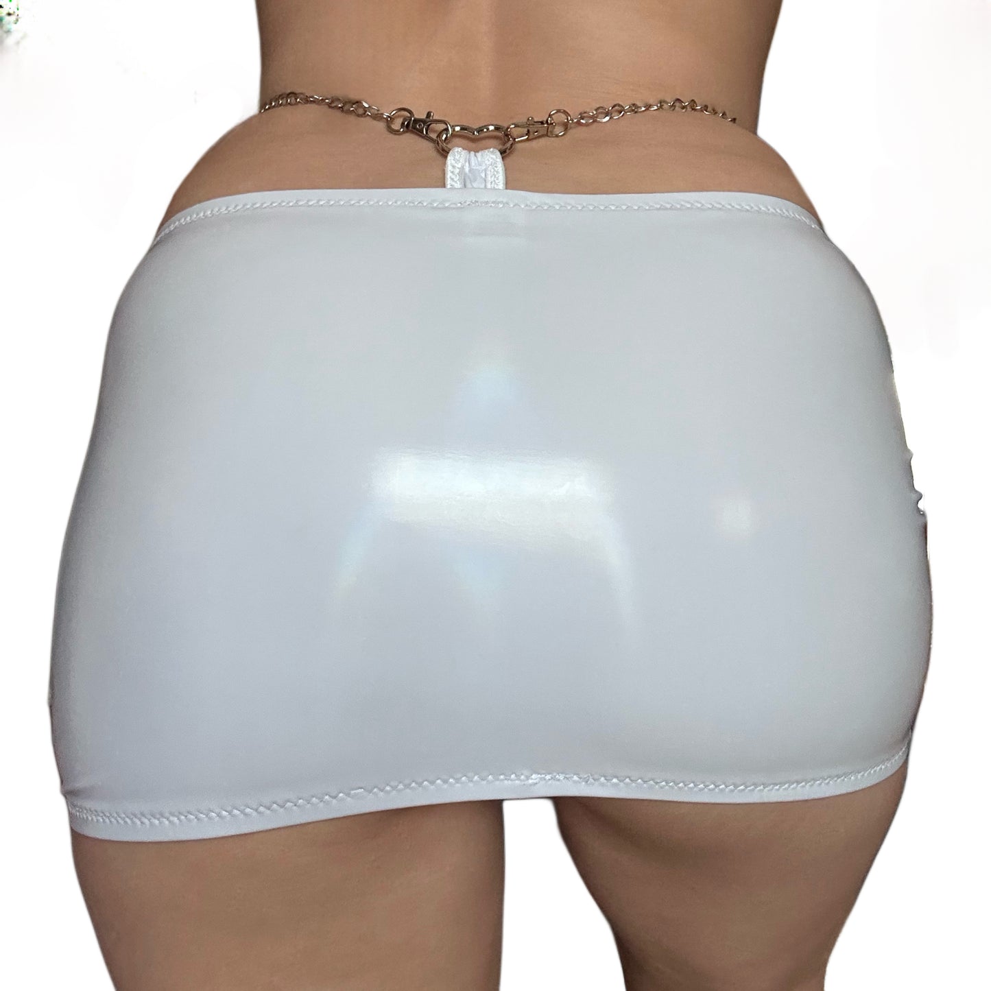 HELLS ANGEL SKIRT - WHITE