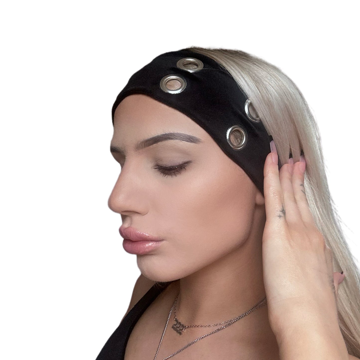 222 KOZY HEADBAND - BLACK