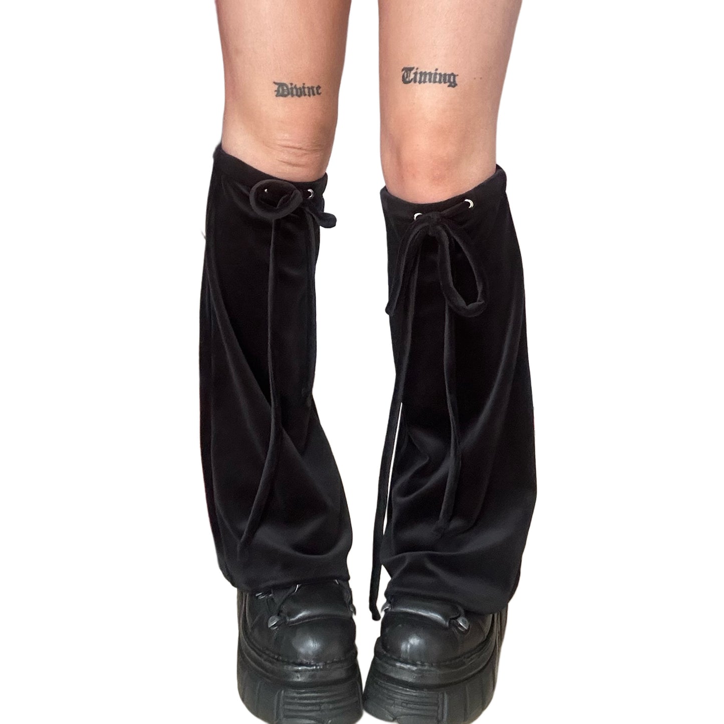 222 KOZY LEG WARMERS - BLACK