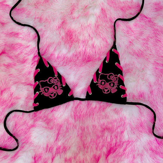 CYBER KITTY KINI TOP
