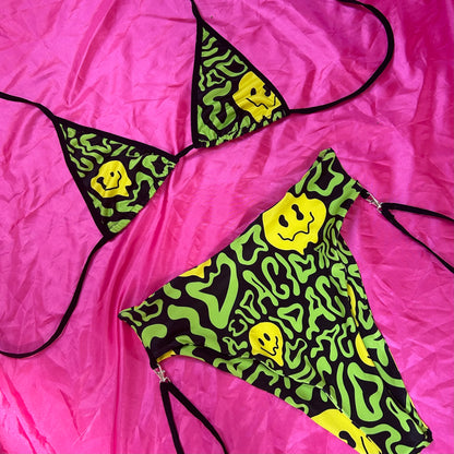 TRIPPY VIBEZ BIKINI SET