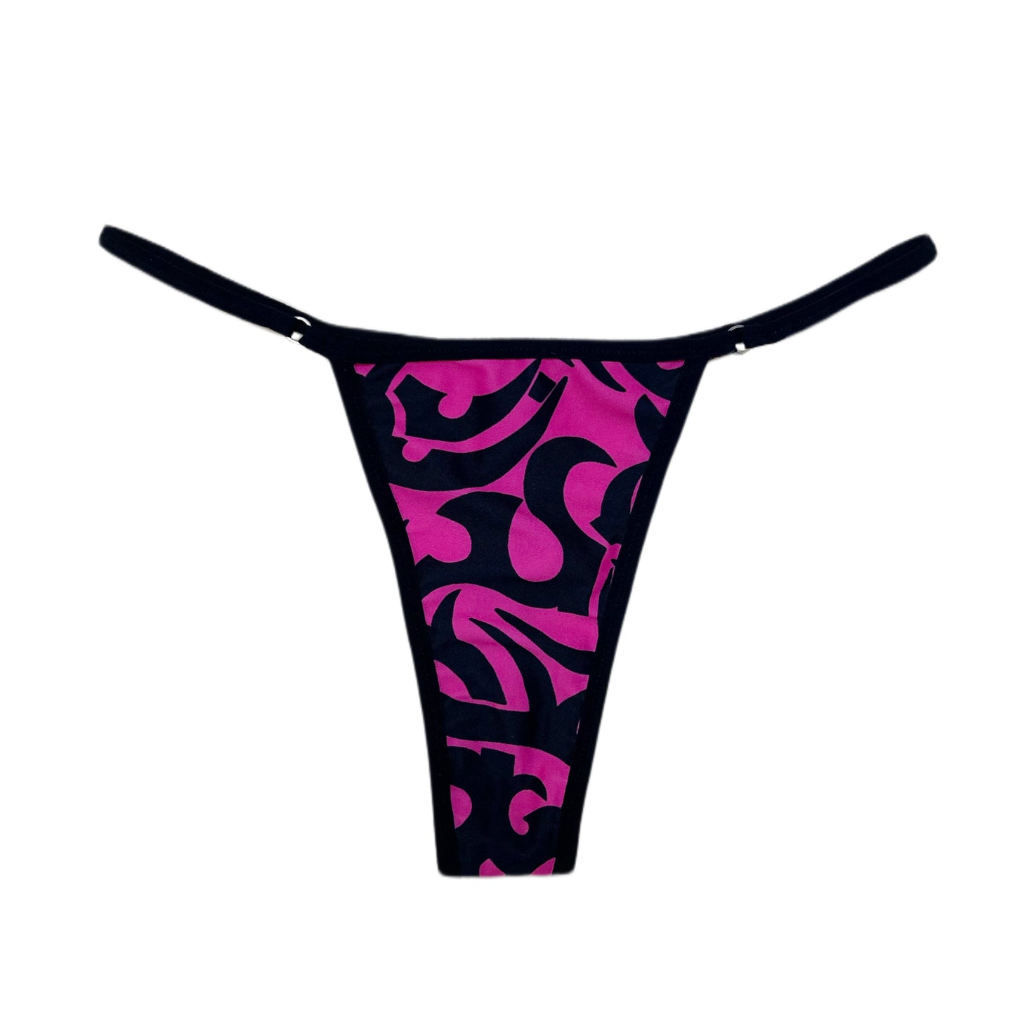 PINK TRIBAL KINI THONG