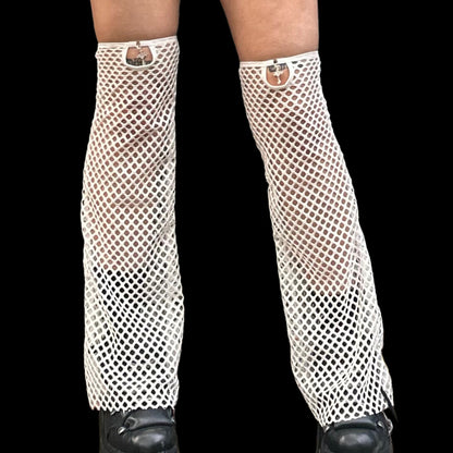 HOLY DIVINITY LEG WARMERS - OFF WHITE