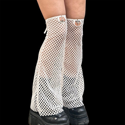 HOLY DIVINITY LEG WARMERS - OFF WHITE